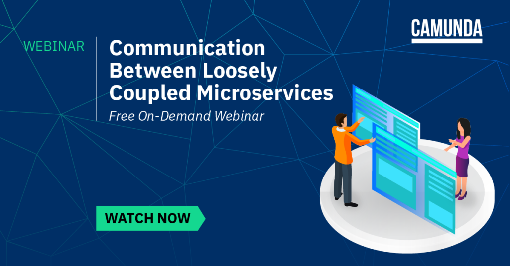 communication between loosely coupled microservices webinar