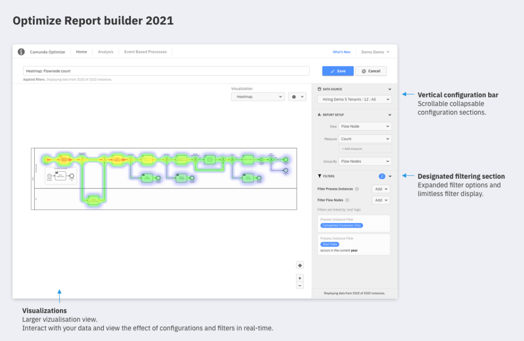 optimize report builder 2021