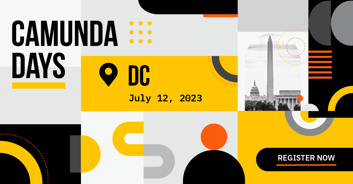 Camunda Days 2023 – Washington, DC