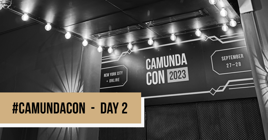 camundacon day two
