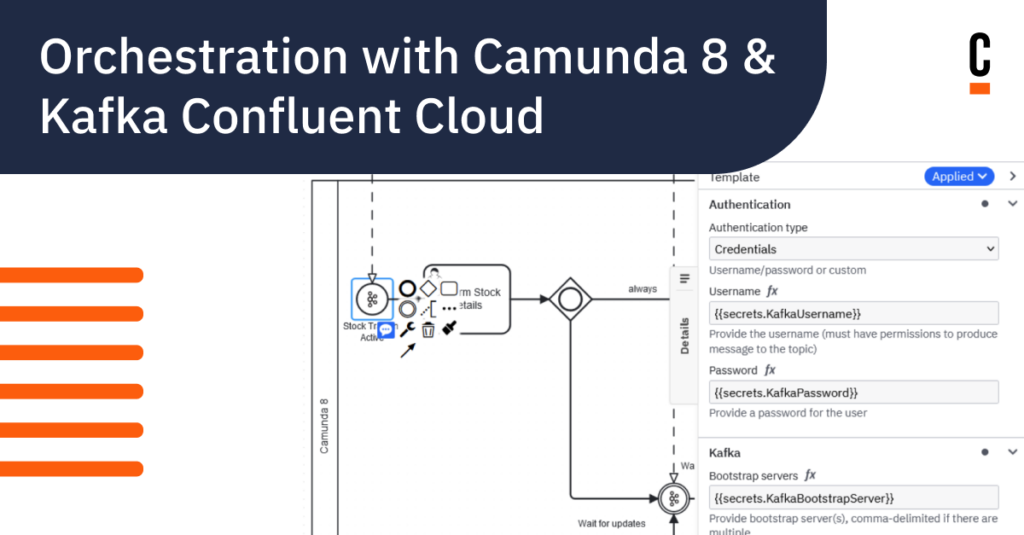 orchestration with camunda 8 & kafka confluent cloud